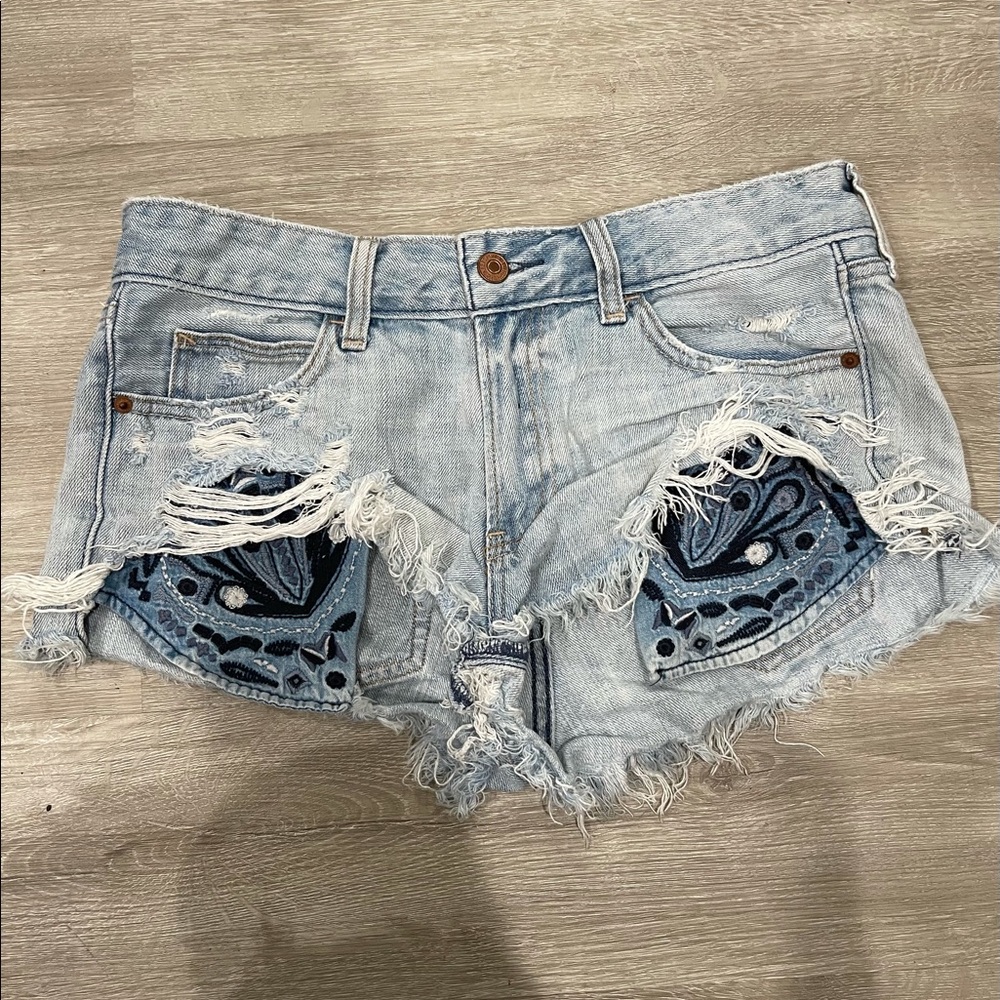 Abercrombie & Fitch Denim Shorta